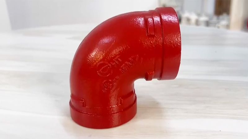 Grooved 90° Elbow